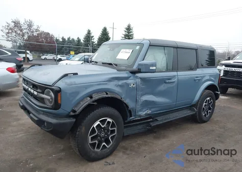 2025 Ford Bronco Outer Banks z USA, uszkodzony, nr VIN 1FMEE8BP5SLA41382